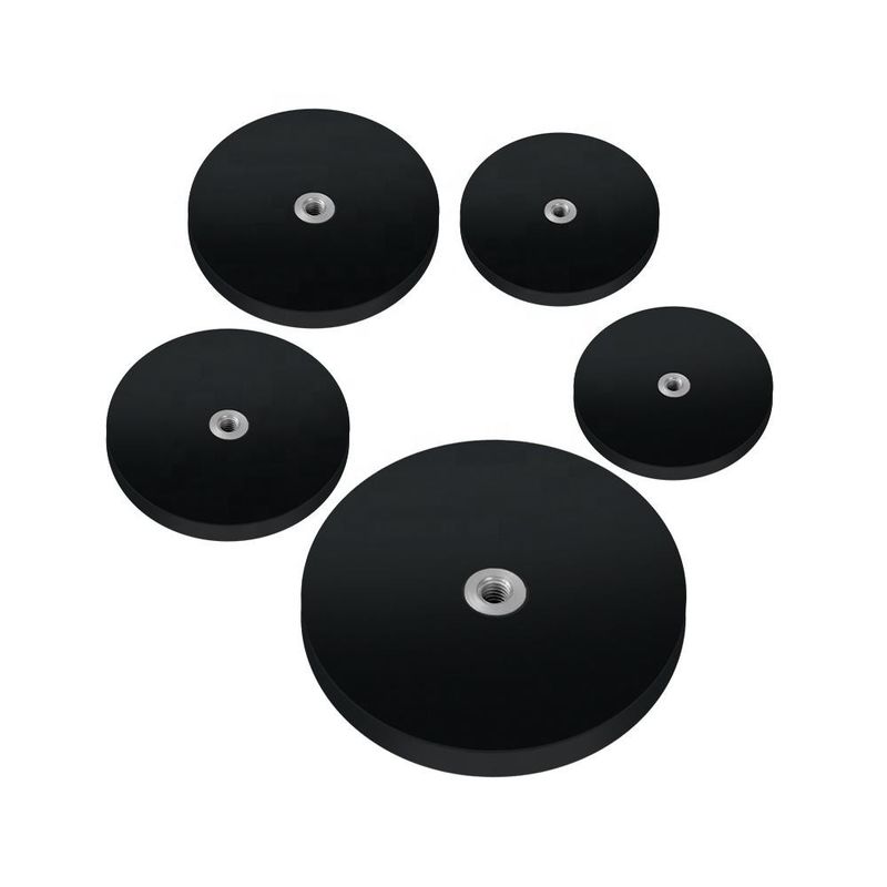 Tipo TT Magneto negro cauchoado Magneto cubierto con caucho Alta durabilidad