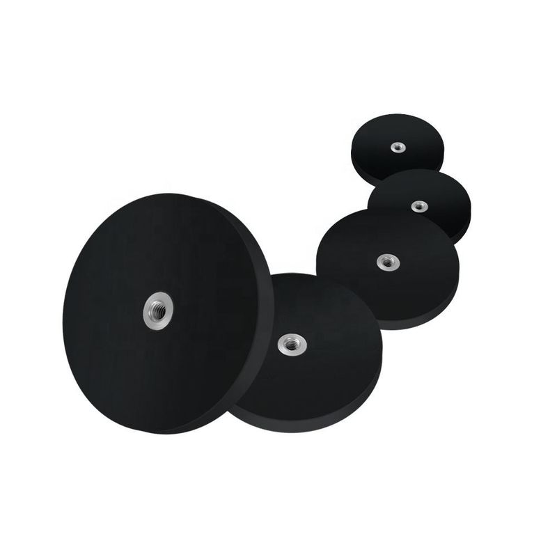 Tipo TT Magneto negro cauchoado Magneto cubierto con caucho Alta durabilidad