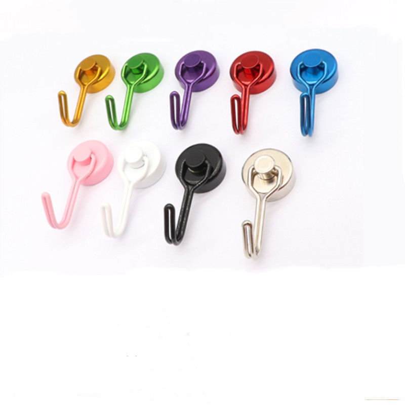 Mucho color fuerte de refrigerador ganchos magnéticos Multipurpose colgantes magnéticos
