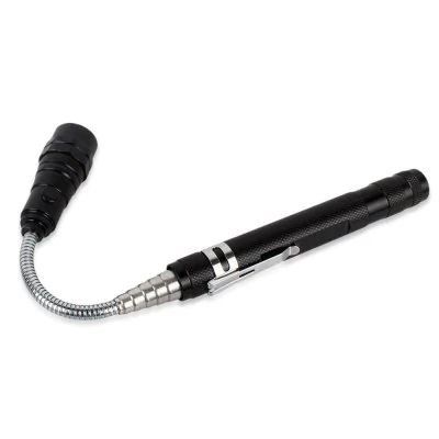 3 LED Telescopio de inspección flexible herramienta de recogida magnética multicolor