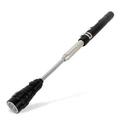 3 LED Telescopio de inspección flexible herramienta de recogida magnética multicolor