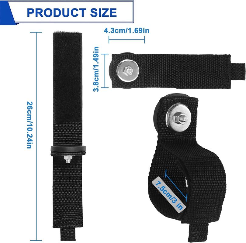 Cinturón colgante magnético ergonómico con soporte de cable de extensión para tubos de cables