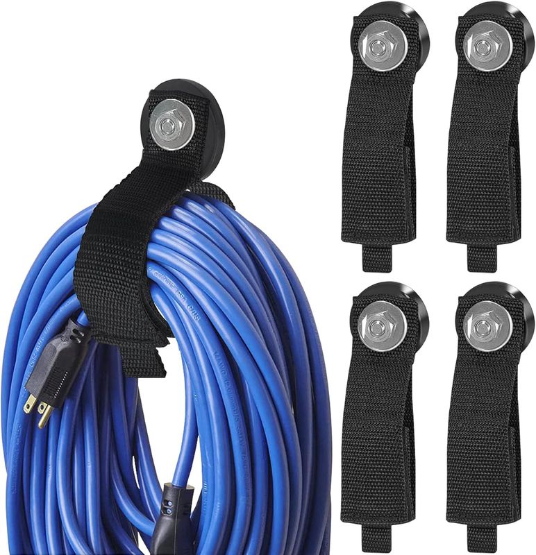 Cinturón colgante magnético ergonómico con soporte de cable de extensión para tubos de cables