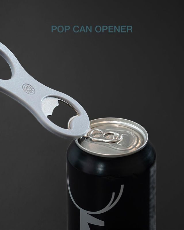 FDA 2 en 1 Abrebotella de cerveza magnética para refrigerador y camper con capuchón