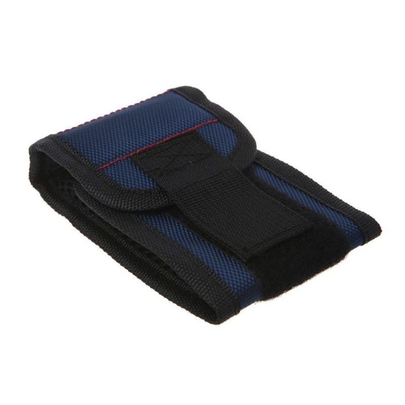 Bolso de herramientas multifuncional de tela de nylon de pulsera magnética portaherramientas Bolso de herramientas de electricista Almacenamiento