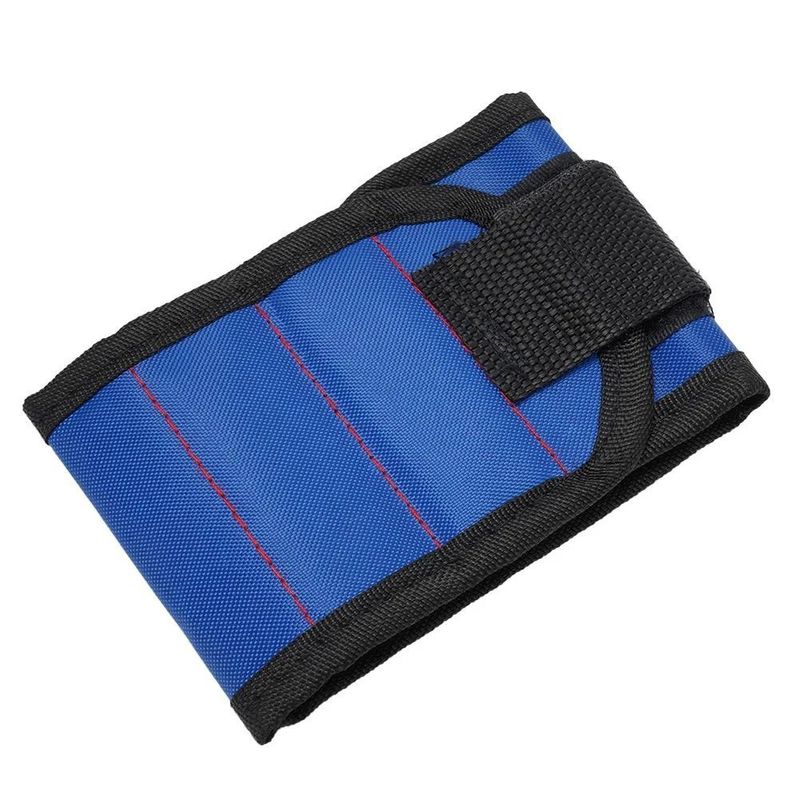 Pulsera magnética Bolsa de herramientas magnéticas portátiles para tornillos de uñas para perforación de perforaciones