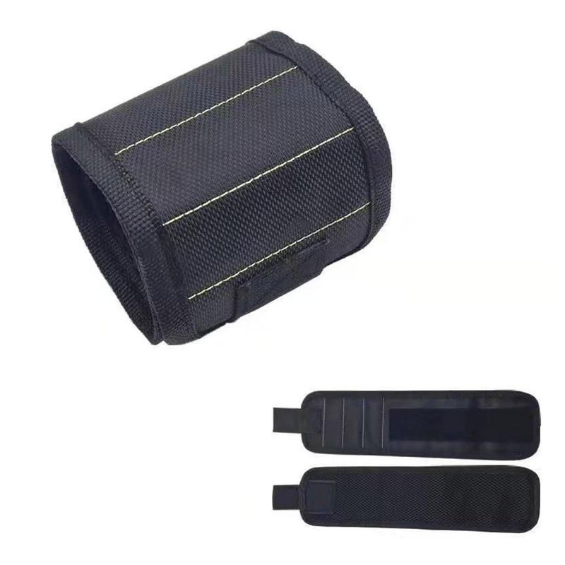 Pulsera magnética para sujetar tornillos, soporte de cinturón de herramientas, aparatos fríos para guardar cosas