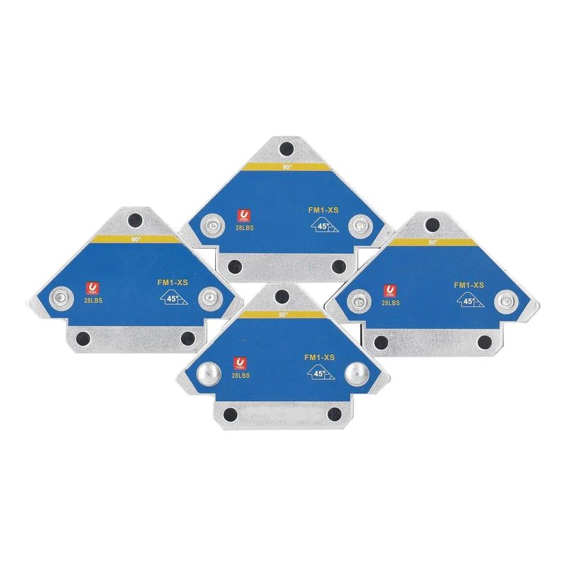Fixer de soldadura magnética 45° 90° 135° posicionador de soldadura magnético multiángulo Ferrita localizador auxiliar herramientas posicionador de soldadura