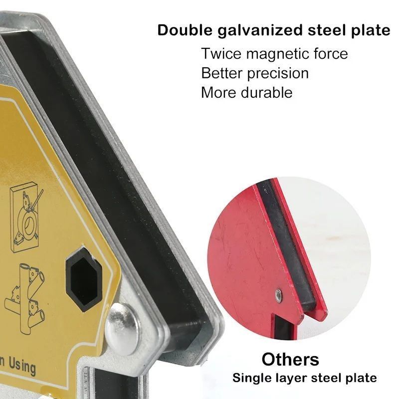 Magnético de soldadura conmutable 3′′/4′′/5′′arrow Magnético de soldadura/Ferrita Magnético Saldador