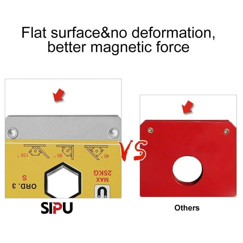 Magnético de soldadura conmutable 3′′/4′′/5′′arrow Magnético de soldadura/Ferrita Magnético Saldador