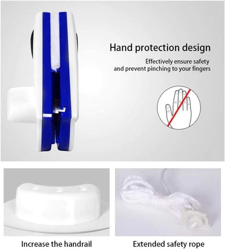 Limpiador de ventanas magnético exterior, pincel para ventanas de doble cara Herramientas de limpieza de limpiaparabrisas de vidrio para la venta