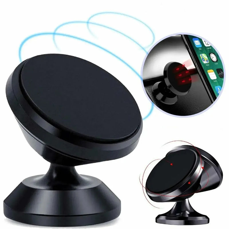Telador de teléfono de coche magnético Tablero de mando Telador de teléfono móvil soporte de montaje de imán soporte en el coche Para iPhone Samsung