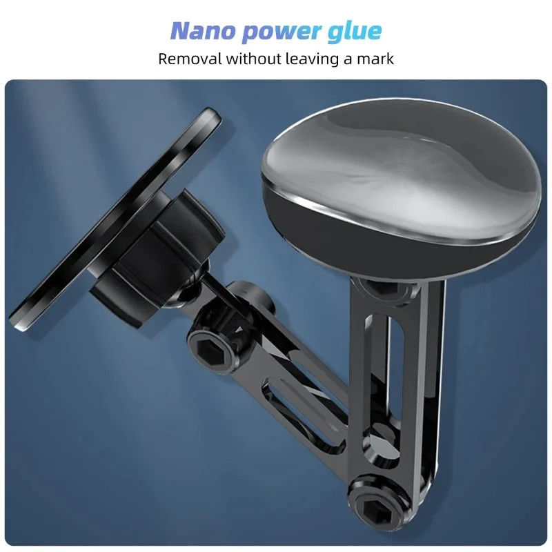 360° Gira fuerte cargador de teléfono magnético para automóviles para Magsafe Telefono plegable soporte de aire de ventilación de imán de montaje de apoyo GPS para el teléfono 14 13