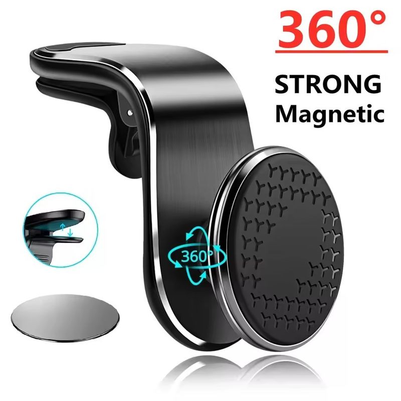 Car Magnetic Phone Holder Stand Air Vent Magnet Car Mount GPS Smartphone Soporte móvil en el soporte del coche para el iPhone Xiaomi Samsun
