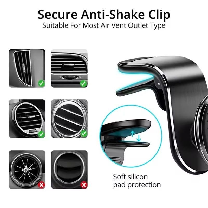 Car Magnetic Phone Holder Stand Air Vent Magnet Car Mount GPS Smartphone Soporte móvil en el soporte del coche para el iPhone Xiaomi Samsun